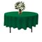 90 Inch Round Tablecloth Polyester Poplin Wrinkle Resistant Stain Resistant